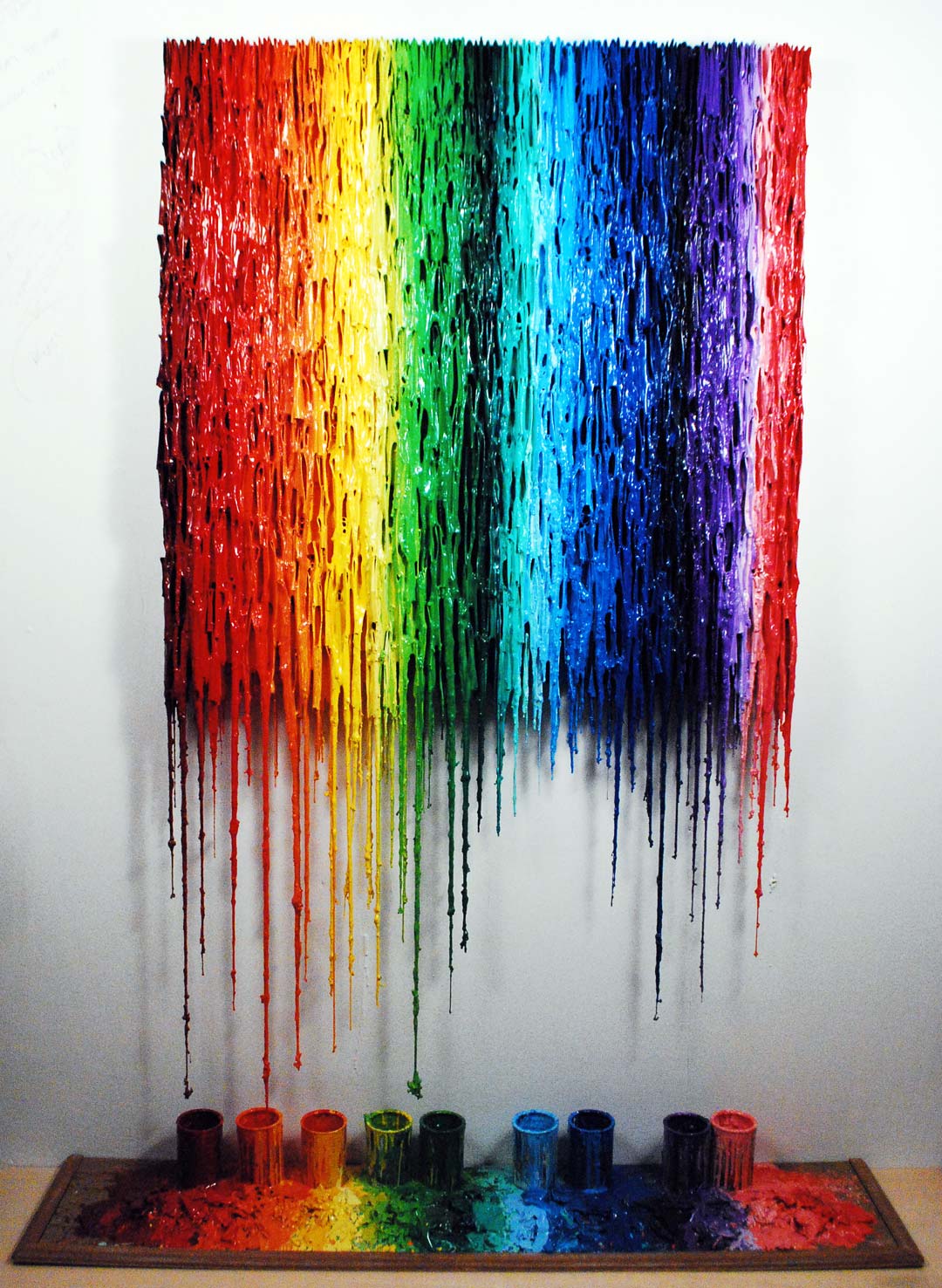 Light Slab II | One of a Kind Artwork Large | Rainbow Art | Russell West 3D Wall Art Sculptures